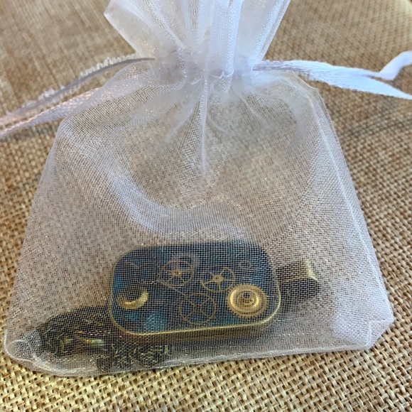 Vintage Gears Steampunk Necklace One of a kind New Handmade - Picture 7 of 7